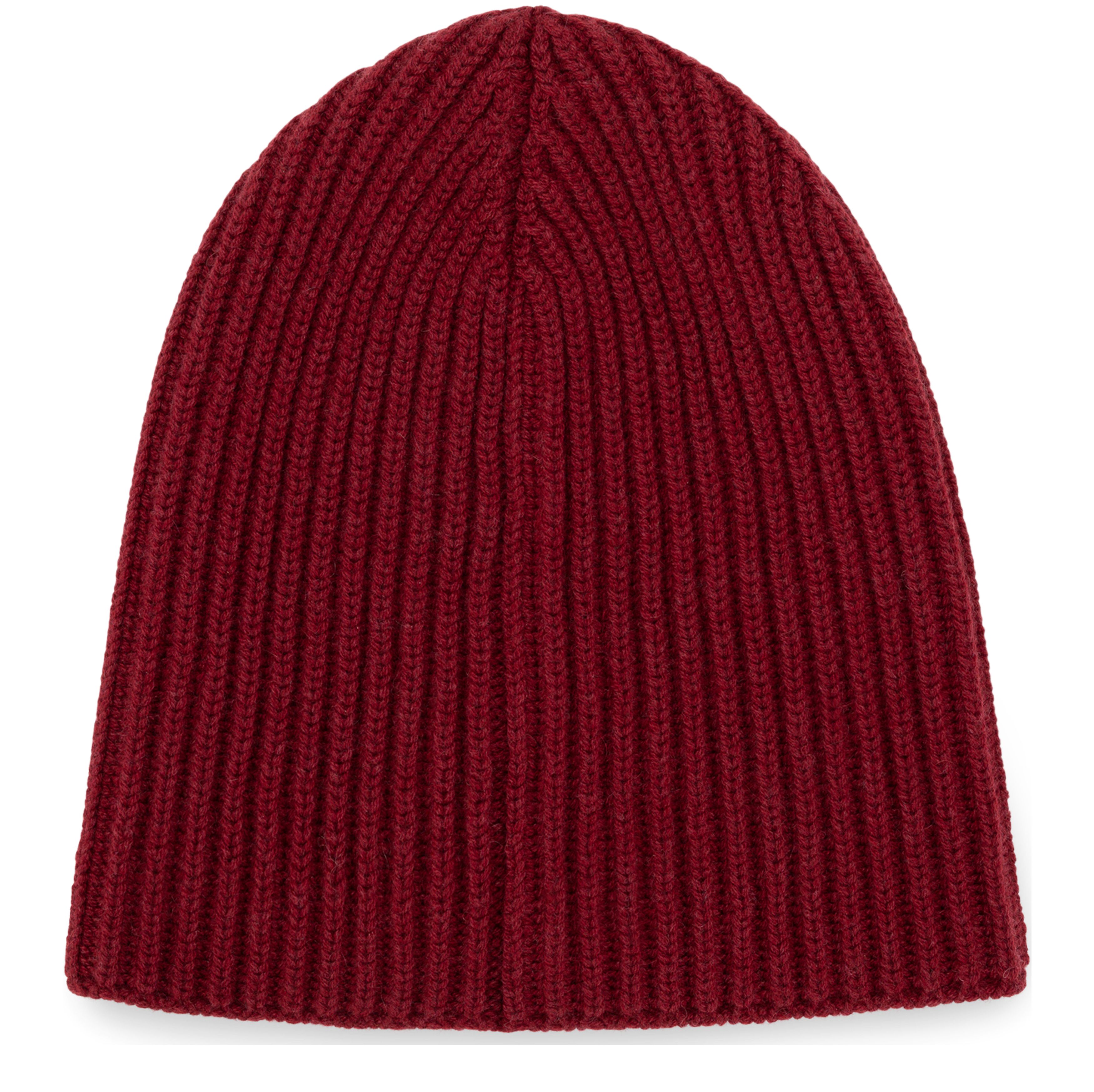 Dolce & Gabbana Knit cashmere hat with DG patch