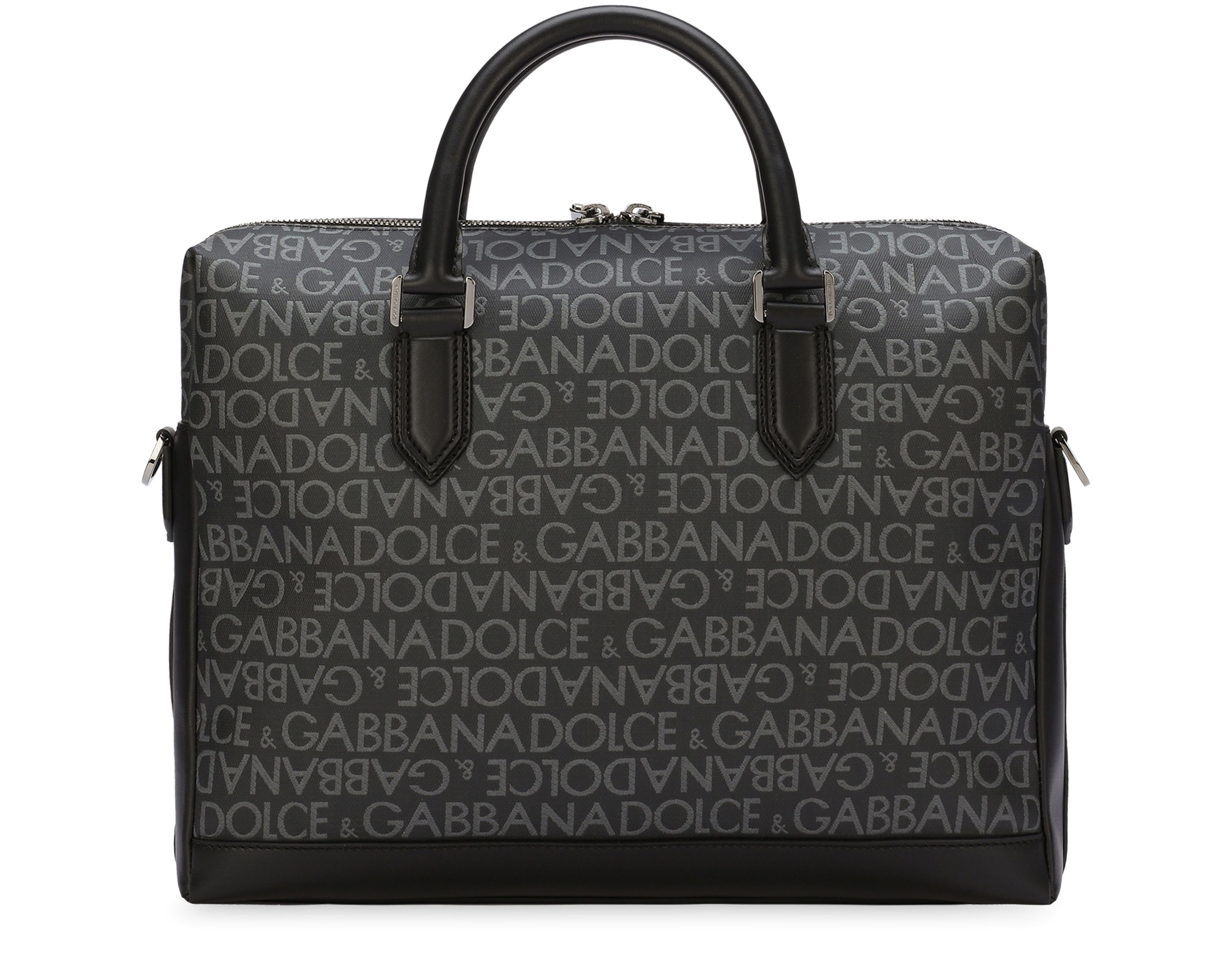 Dolce & Gabbana Coated jacquard briefcase