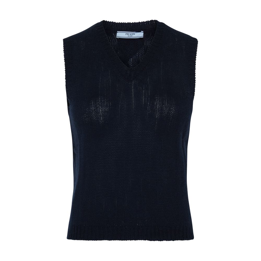 Prada Sleeveless knitted top