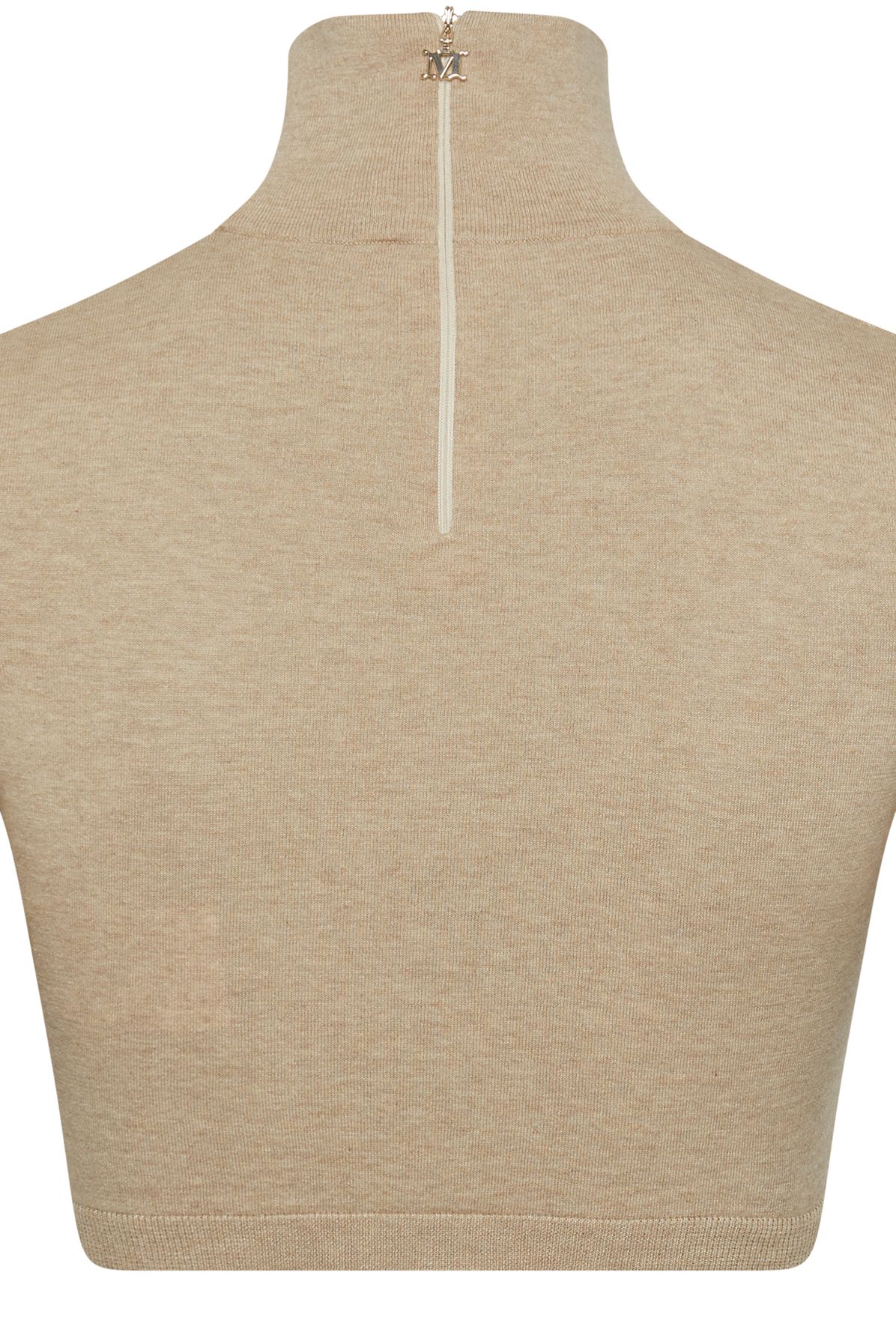 Max Mara Aire turtleneck cropped top