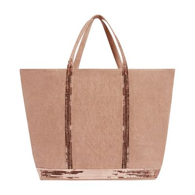  Linen XL cabas tote