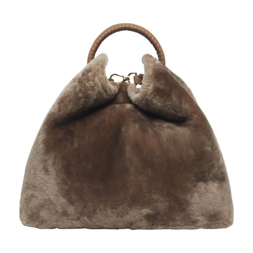 Elleme Raisin Shearling Montone