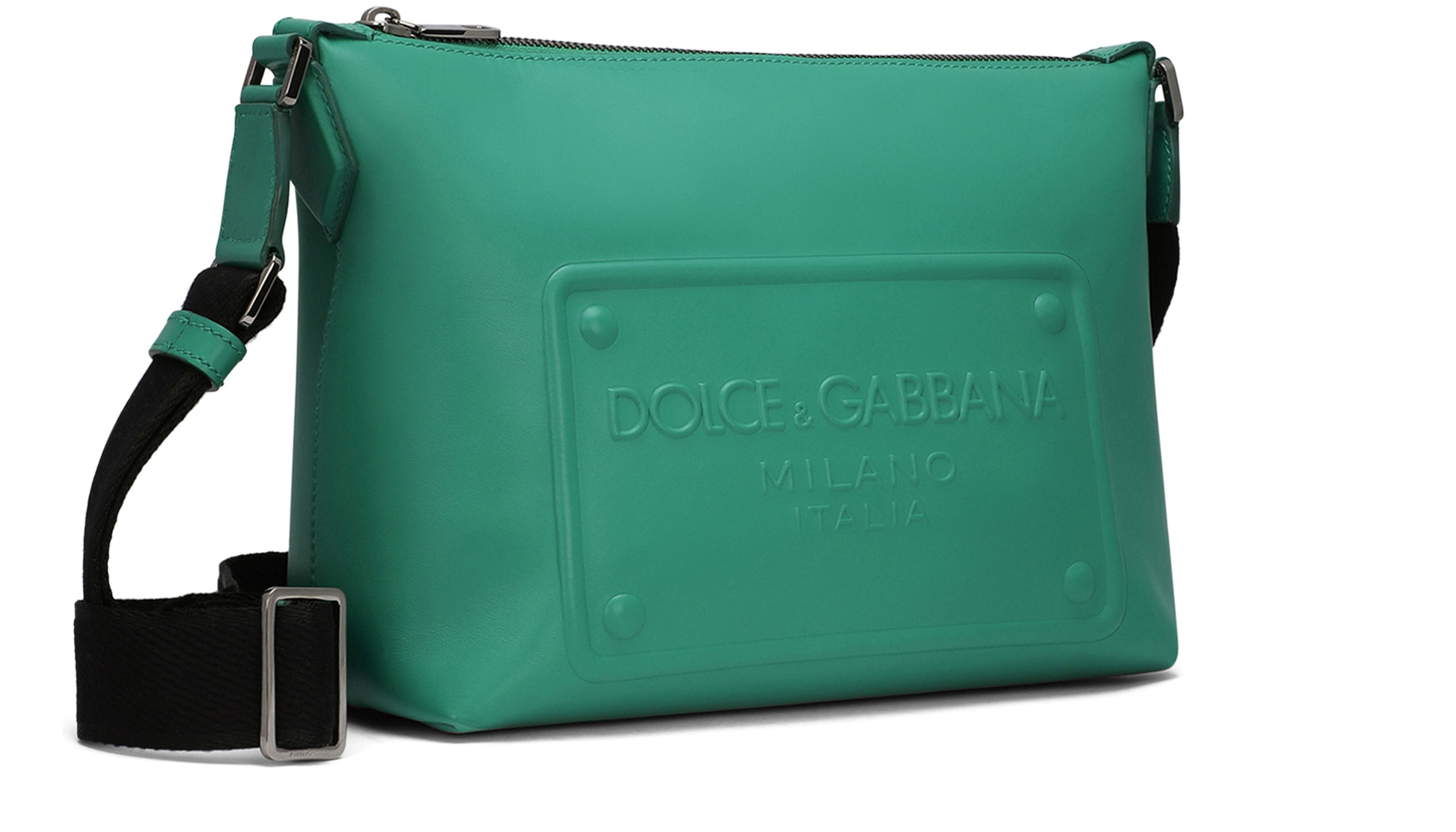 Dolce & Gabbana Calfskin crossbody bag with logo