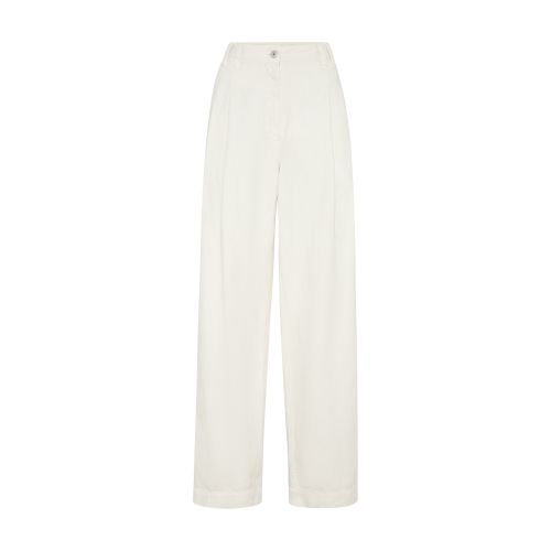 Brunello Cucinelli Cotton and linen trousers