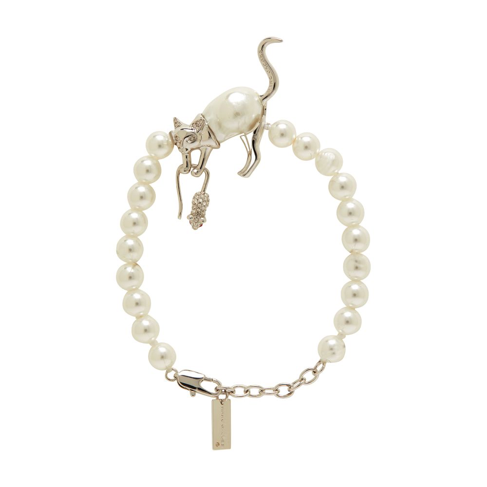 Marc Jacobs Cat and mouse pearl bracelet