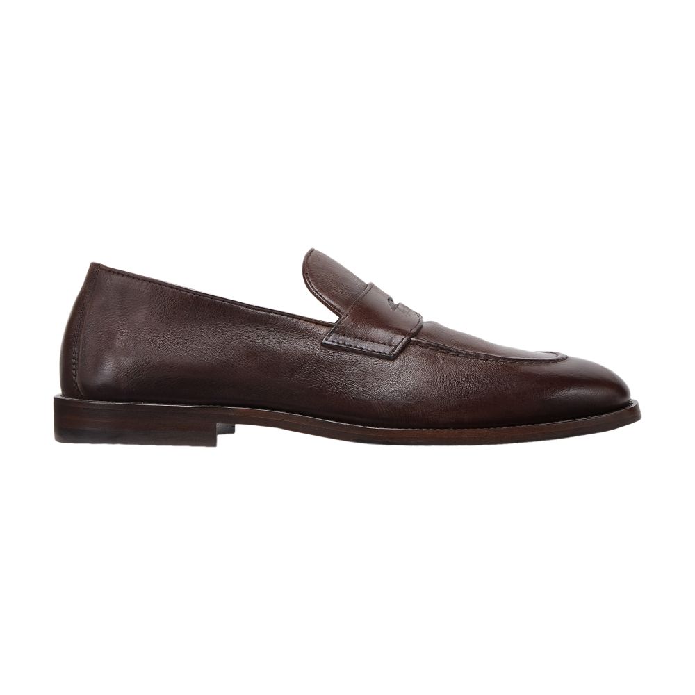 Brunello Cucinelli Calfskin Penny loafers