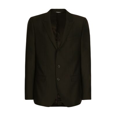 Dolce & Gabbana Martini-fit wool and silk suit