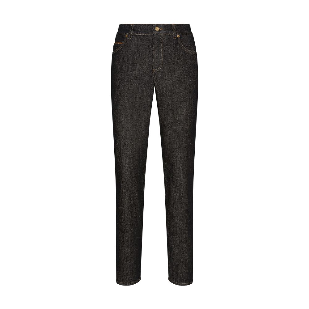 Dolce & Gabbana Slim-fit blue denim jeans