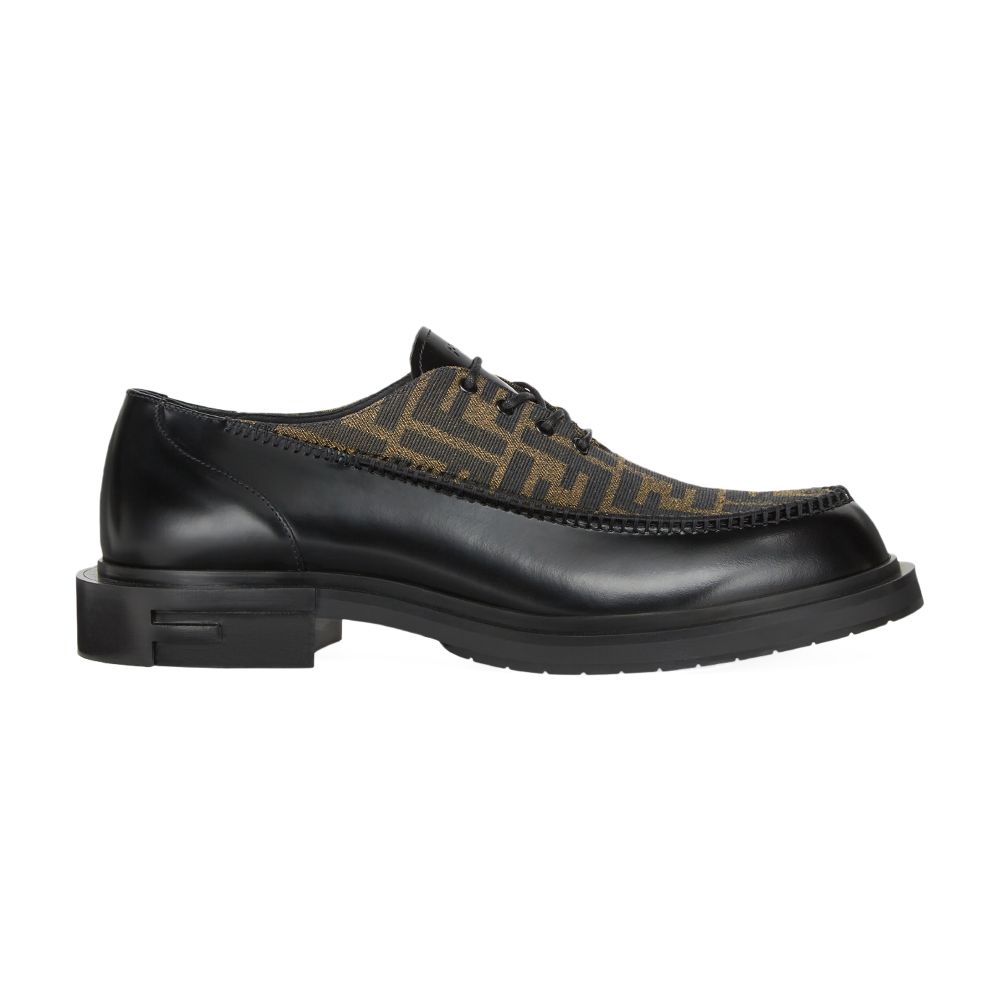 FENDI leather lace-ups