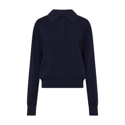 Róhe Cashmere polo sweater