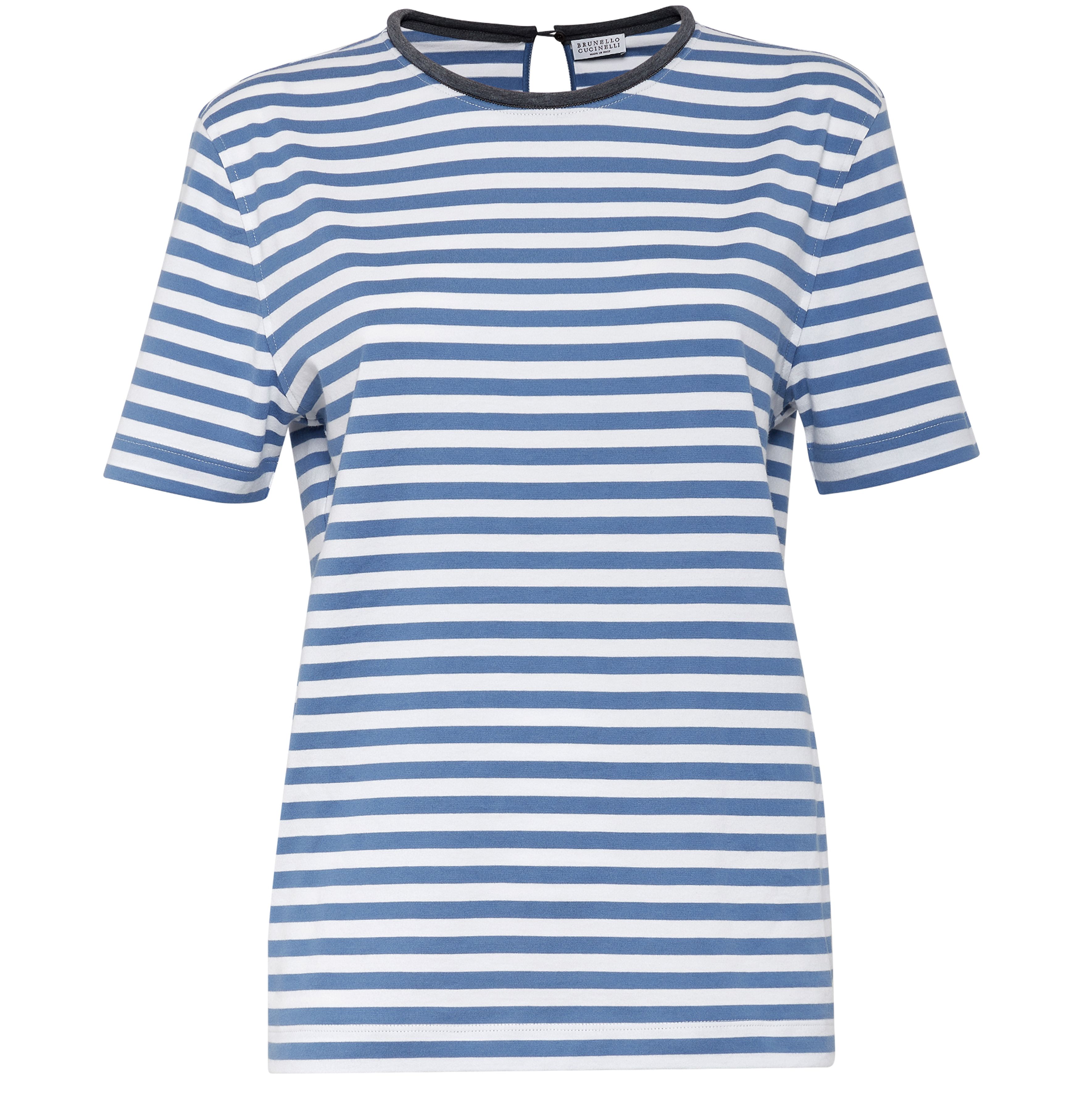 Brunello Cucinelli Striped jersey t-shirt