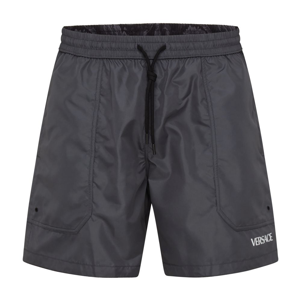 Versace Reversible barocco swim shorts