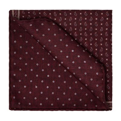 Brunello Cucinelli Double faced silk pocket square