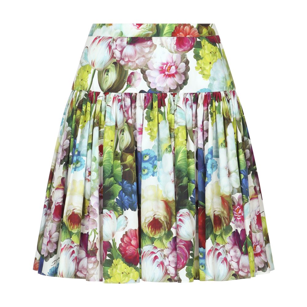 Dolce & Gabbana Short cotton skirt