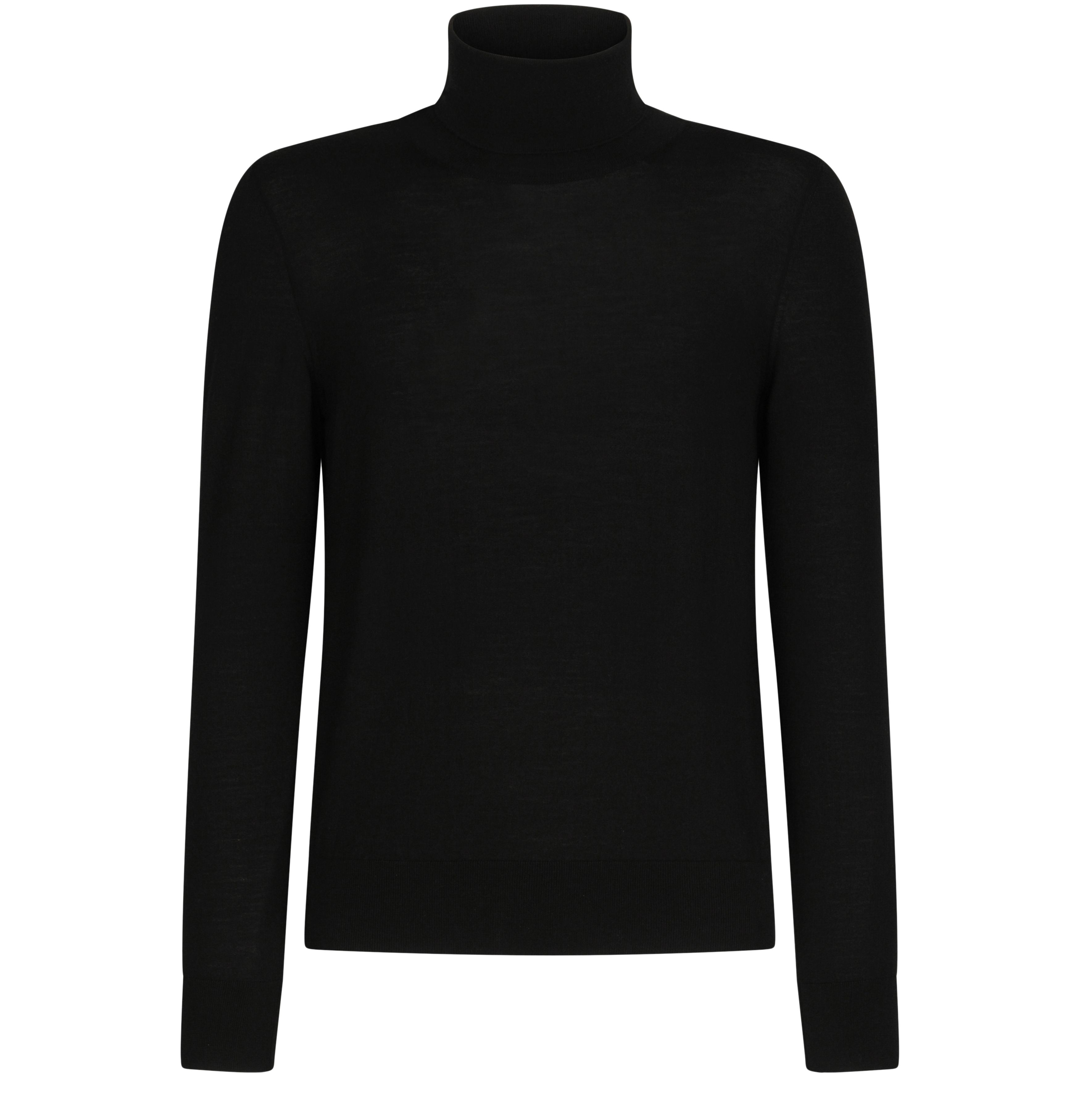 Dolce & Gabbana Turtle-neck sweater in virgin wool