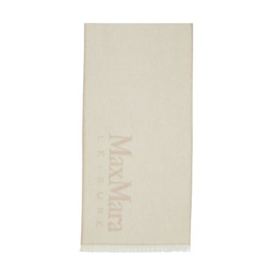 Max Mara Colibri logo scarf - LEISURE