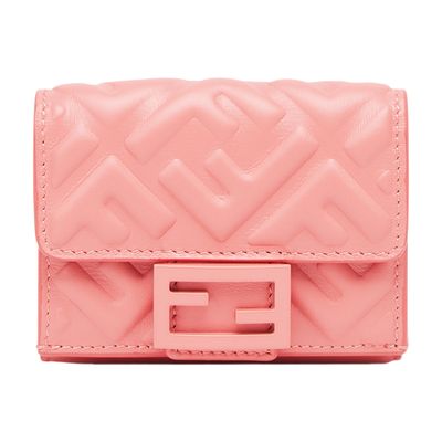 FENDI Baguette Micro trifold wallet