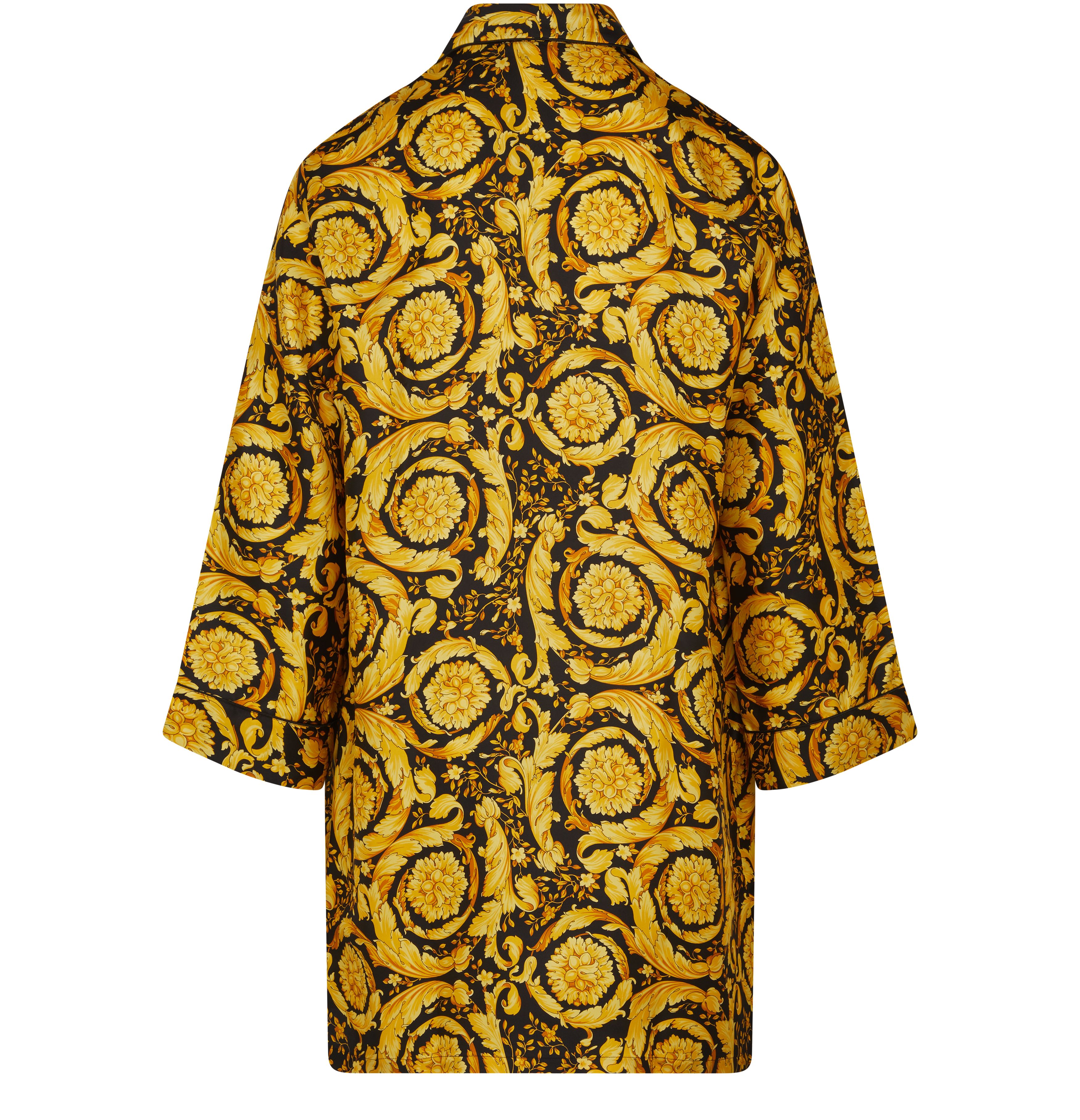 Versace Baroque silk robe