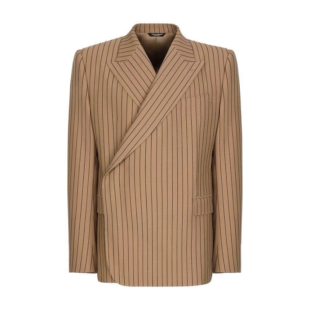 Dolce & Gabbana Double-breasted pinstripe jacket