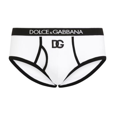 Dolce & Gabbana Fine-rib cotton Brando briefs