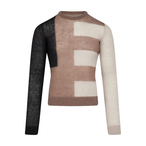 Rick Owens Biker Level round neck sweater