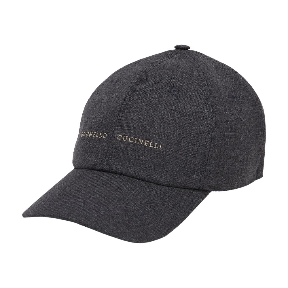 Brunello Cucinelli Embroidered baseball cap