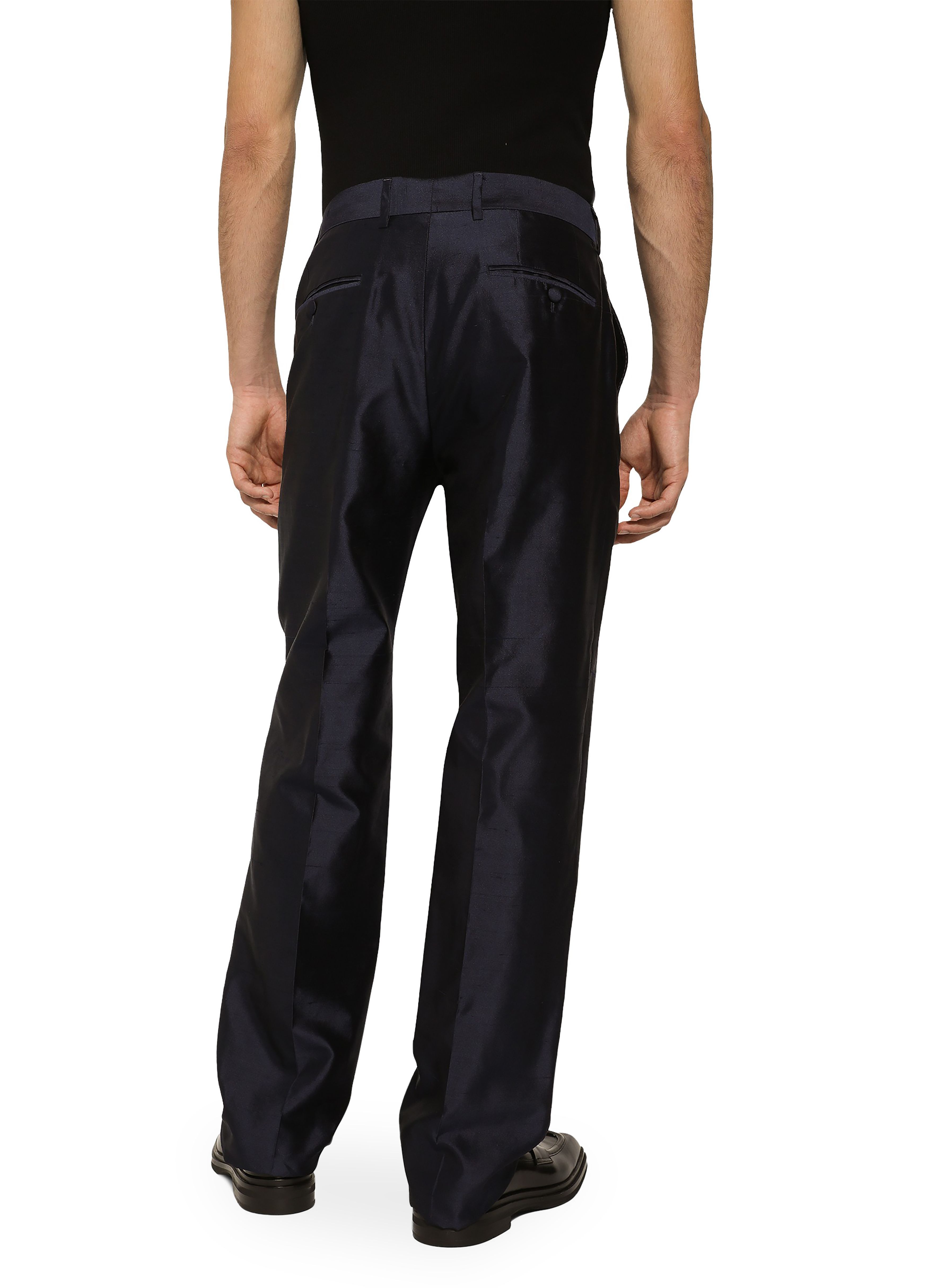 Dolce & Gabbana Tailored silk shantung pants