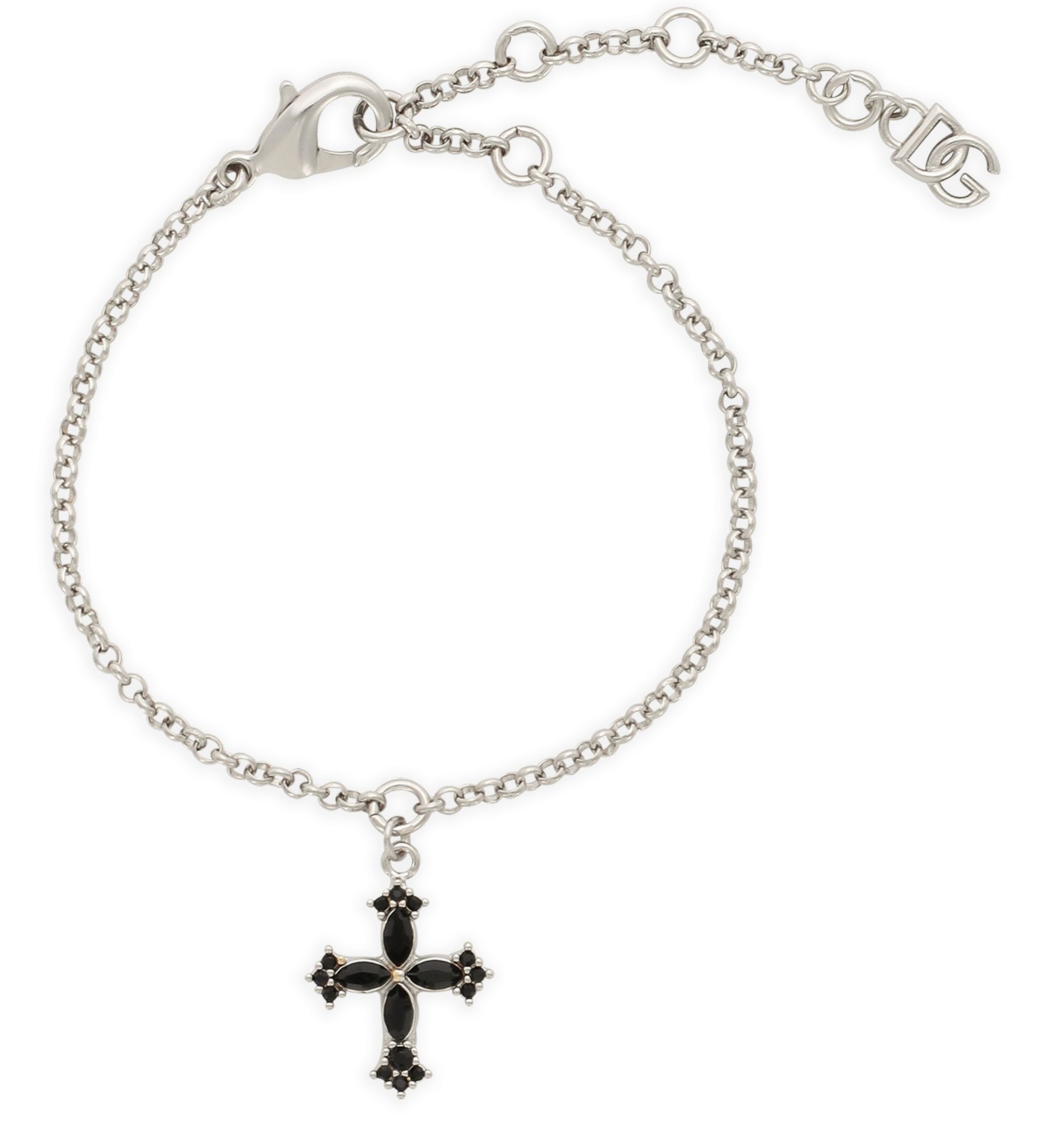 Dolce & Gabbana Fine link bracelet with cross charm