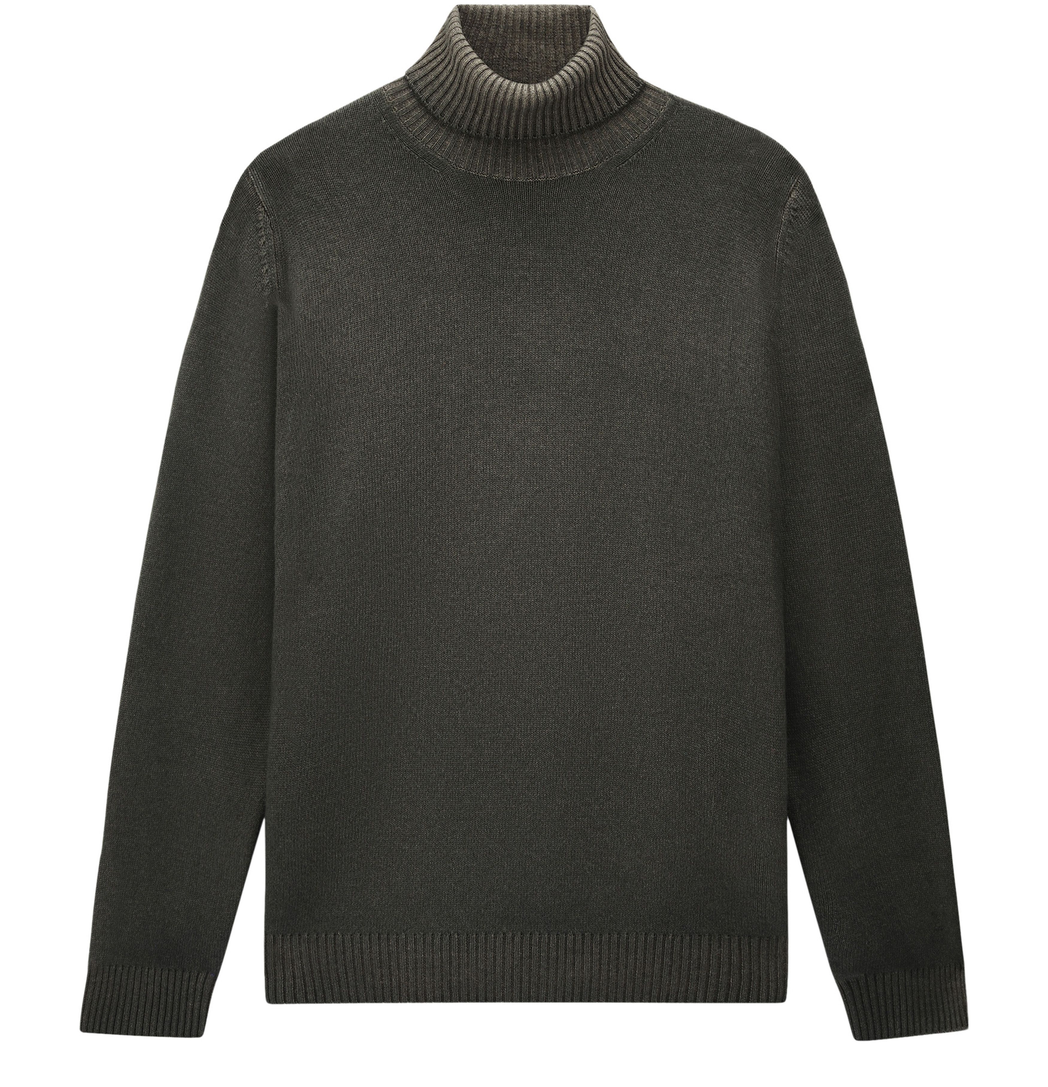 Woolrich Garment-dyed Turtleneck Sweater