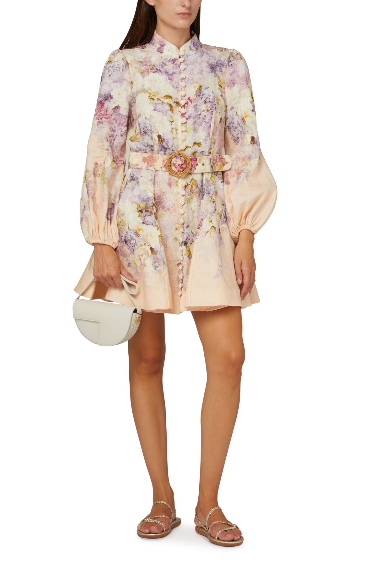 Zimmermann Lyrical Buttoned Mini dress