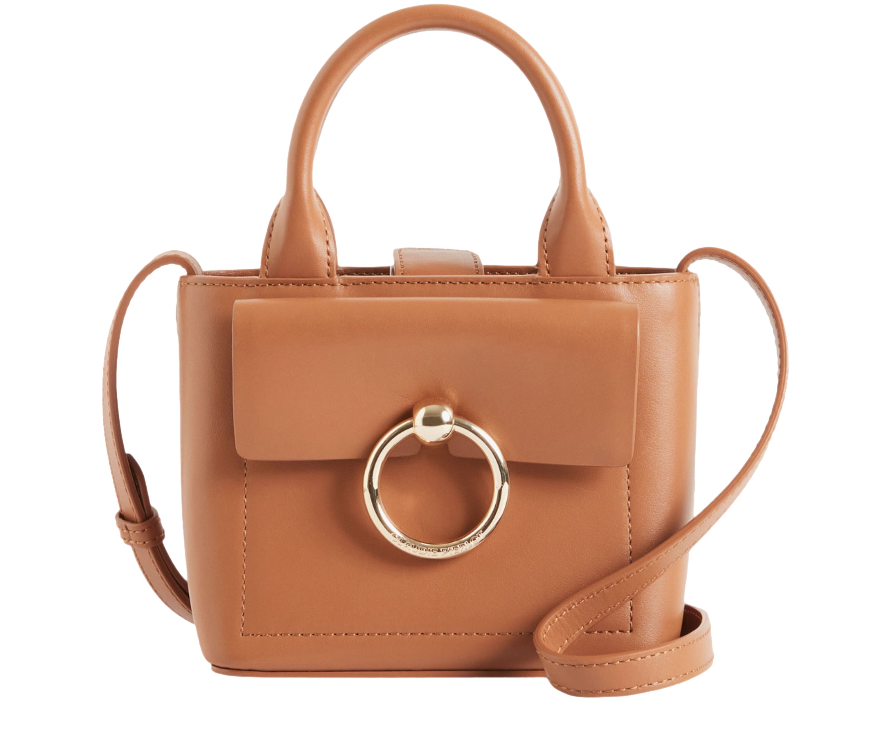  Anouck caramel leather mini bag