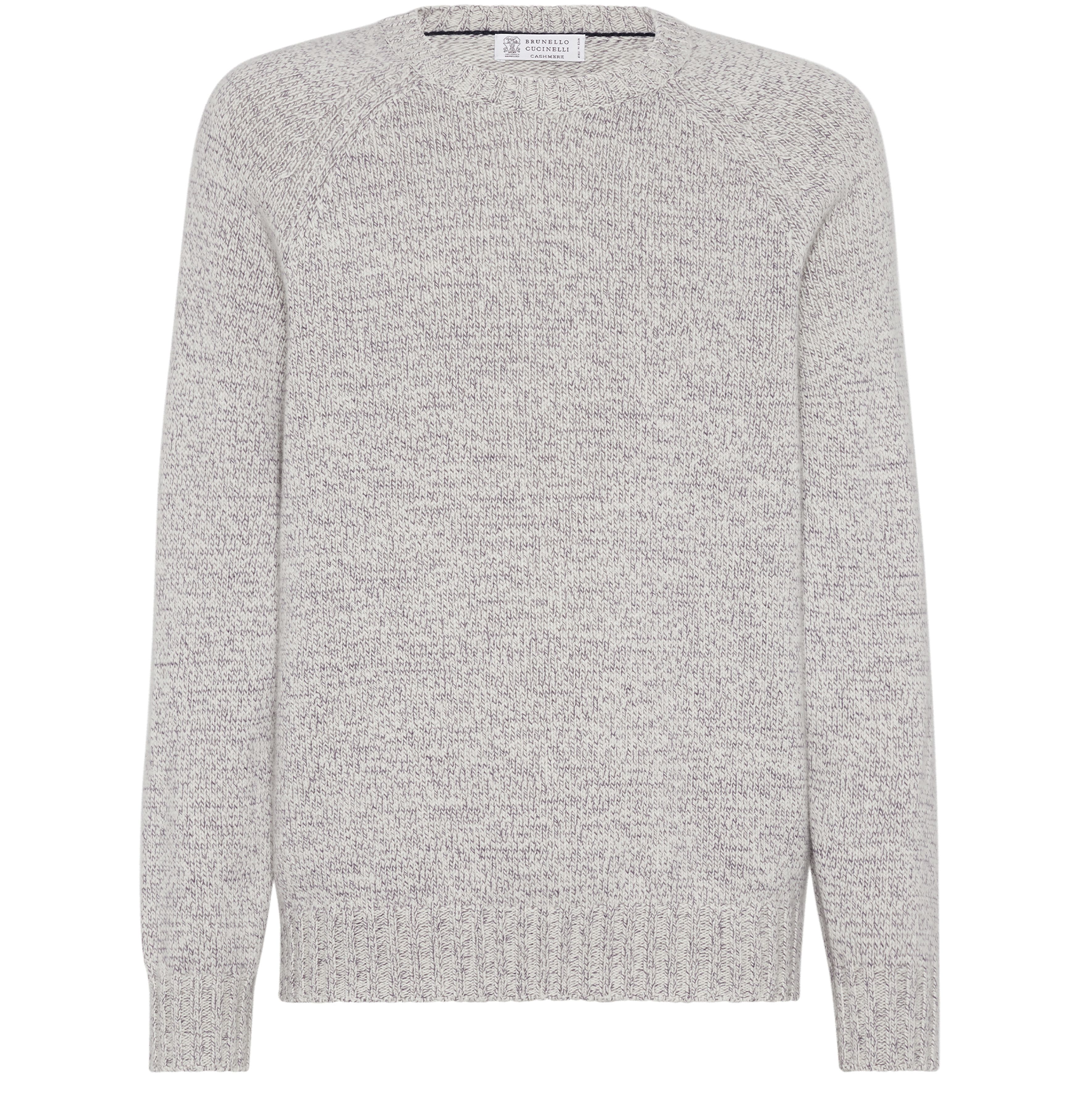 Brunello Cucinelli Mouliné cashmere sweater