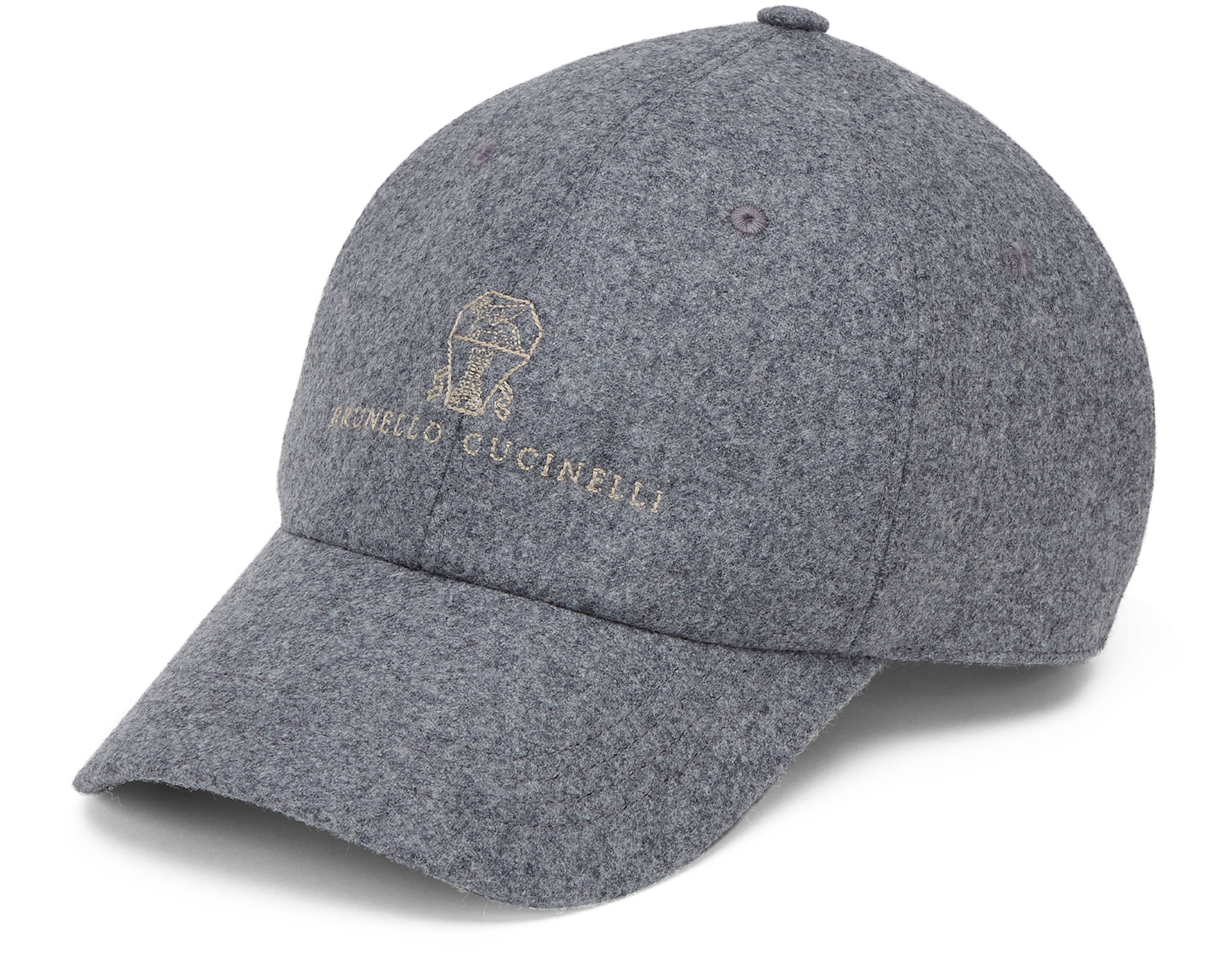 Brunello Cucinelli Baseball cap with embroidery