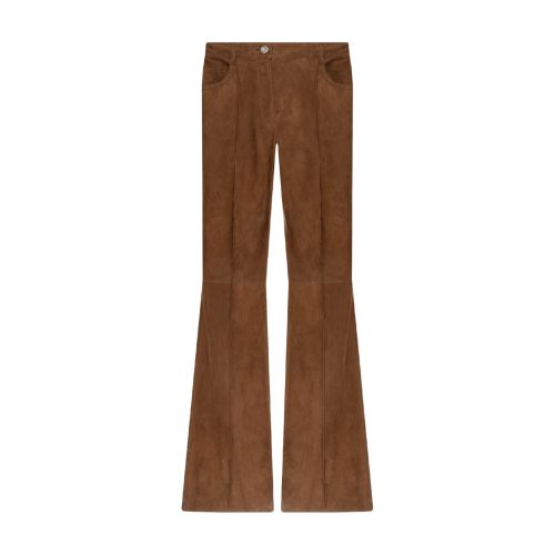 Salvatore Ferragamo Suede trousers