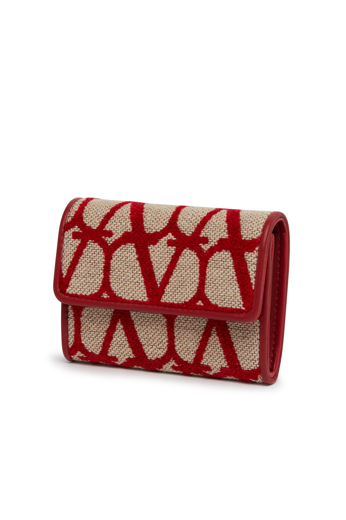 VALENTINO GARAVANI Iconographic fabric cardholder