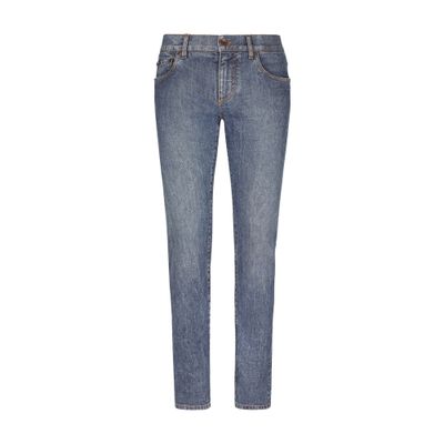 Dolce & Gabbana Light blue wash skinny stretch jeans