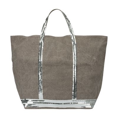  Linen XL cabas tote