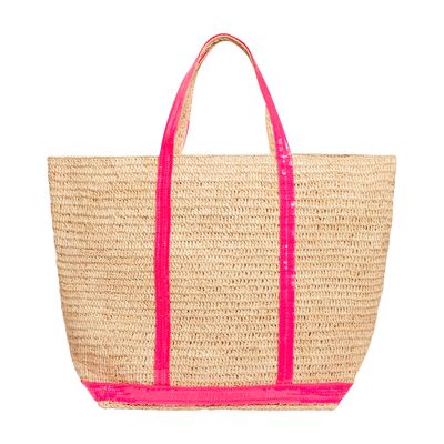  Raffia XL cabas tote