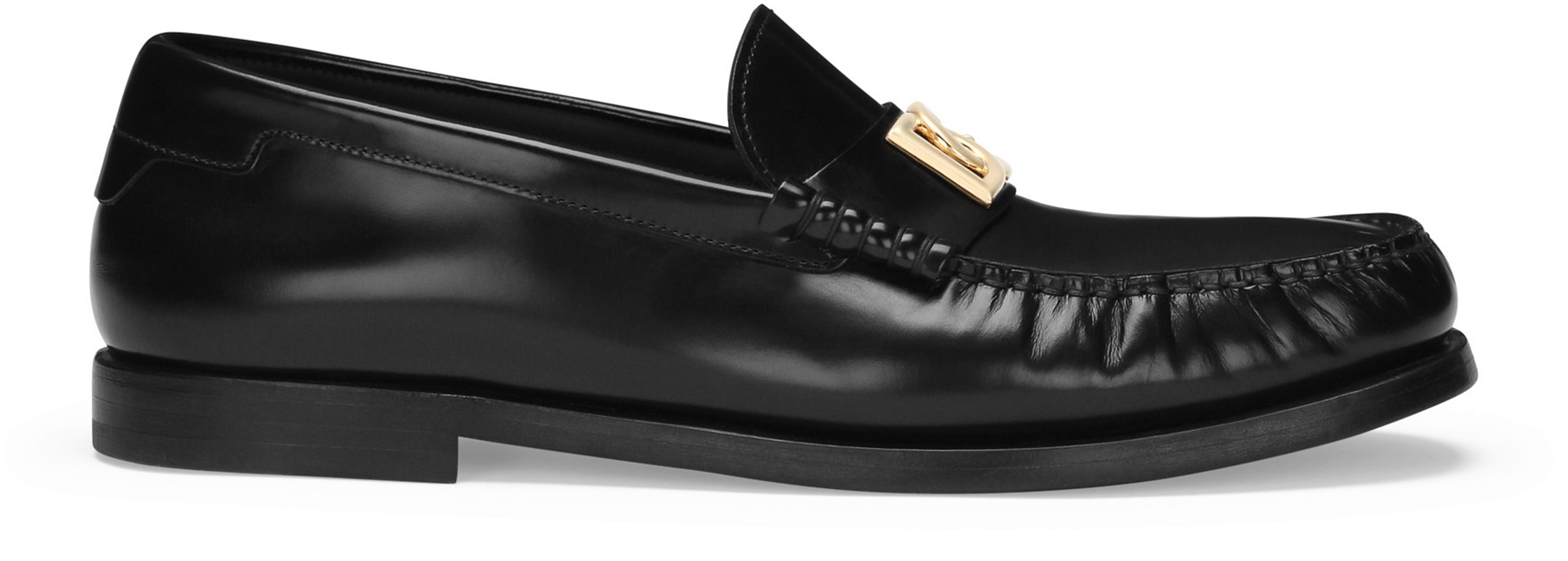 Dolce & Gabbana Brushed calfskin loafers