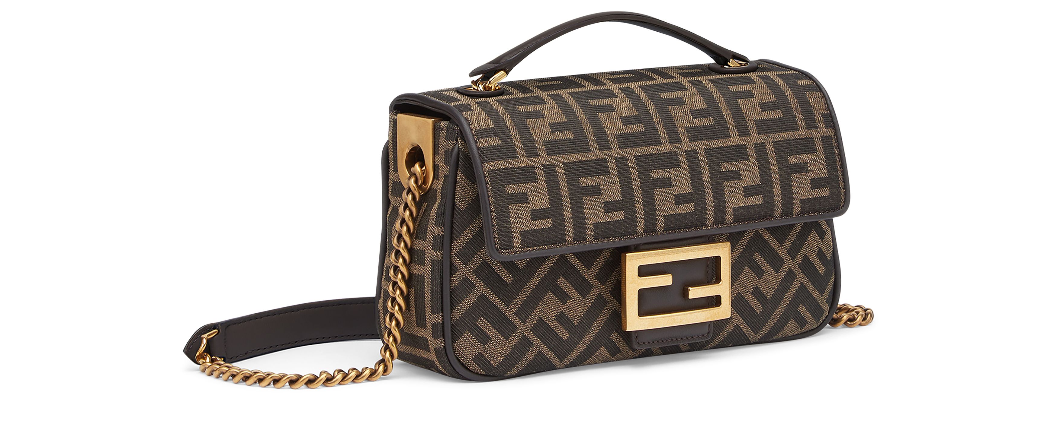 FENDI Baguette Chain Midi Bag