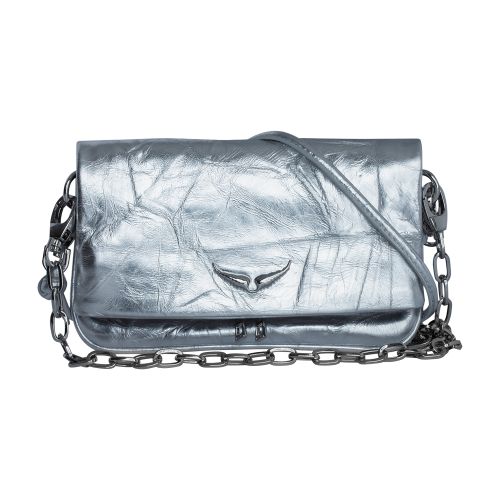 Zadig & Voltaire Rock nano eternal metallic clutch