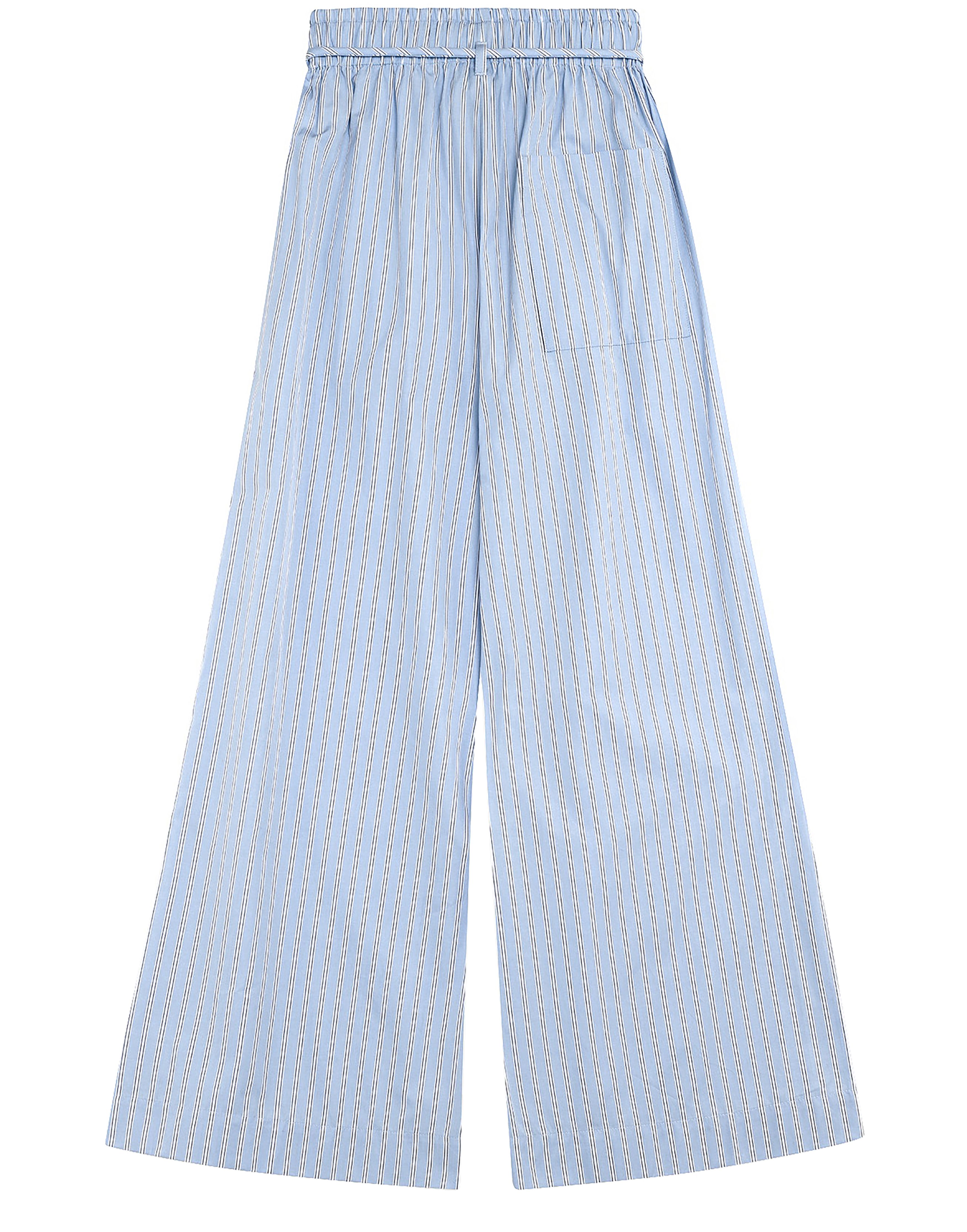  Pinstriped Cotton Trousers