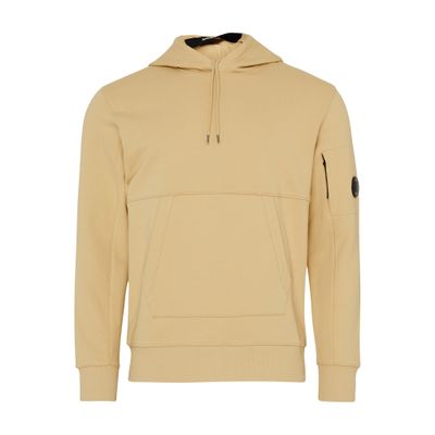 CP COMPANY Diagonal Raised Fleece Lens adjustable hoodie