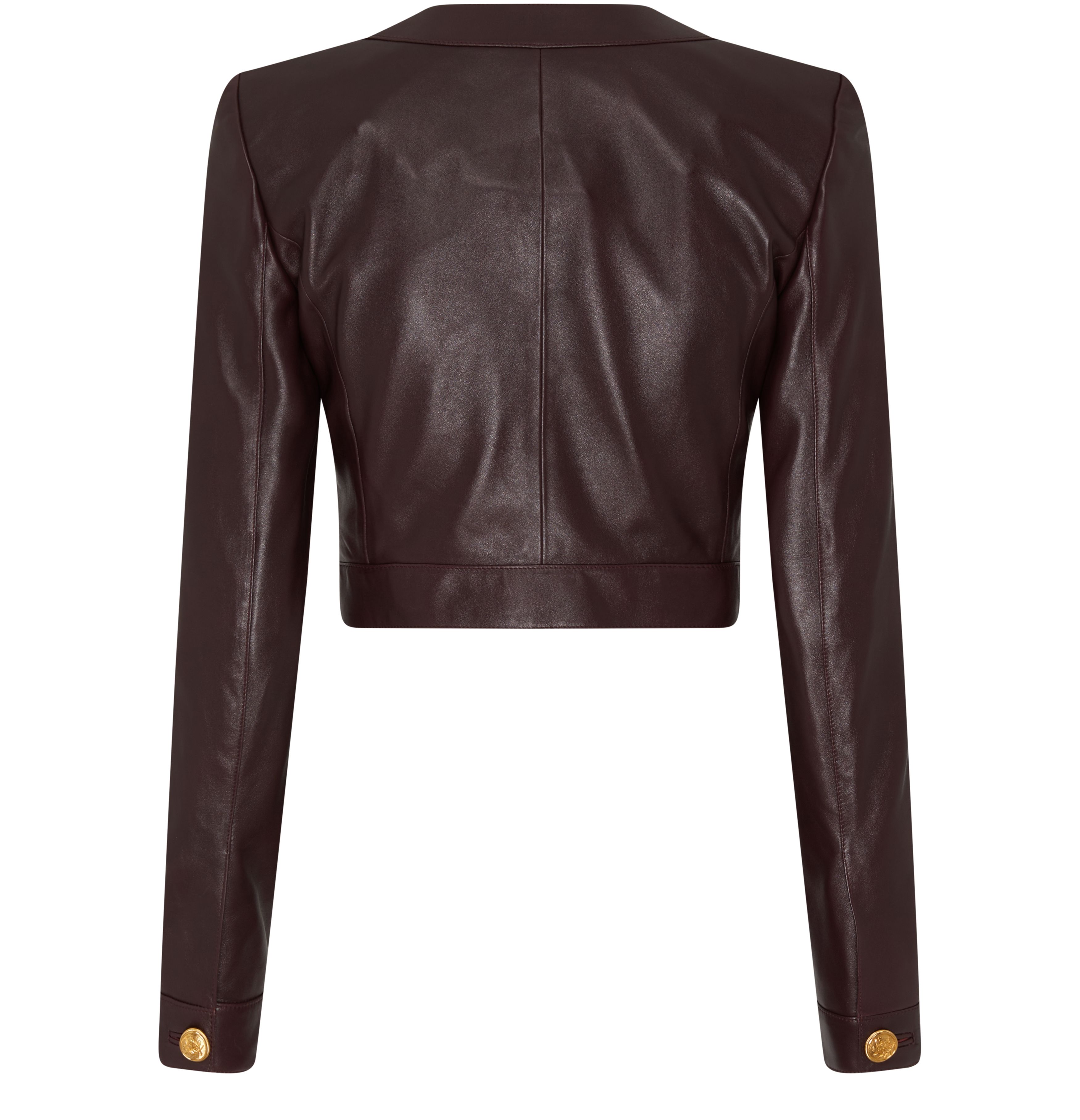 Chloé Short leather hunting jacket