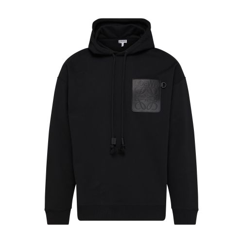 Loewe Anagram patch pocket hoodie