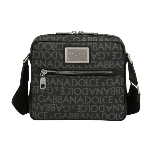 Dolce & Gabbana Coated jacquard crossbody bag