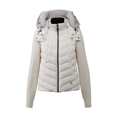 Moose Knuckles Valencia hybrid knit shearling