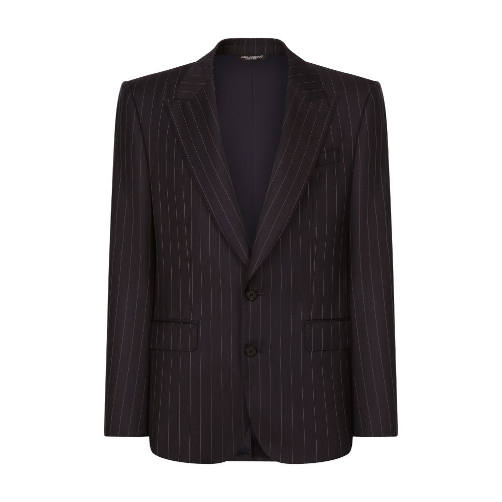 Dolce & Gabbana Pinstripe wool Sicilia-fit jacket