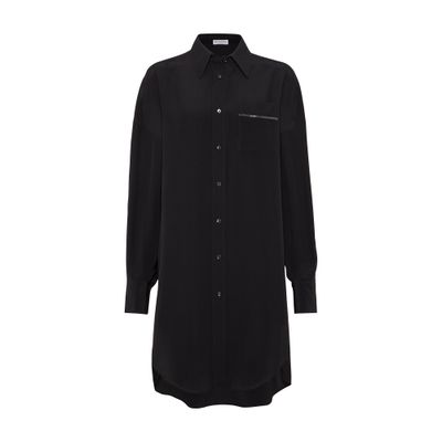 Brunello Cucinelli Crêpe de Chine long shirt