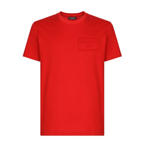 Dolce & Gabbana T-shirt with embossed Dolce&Gabbana tag